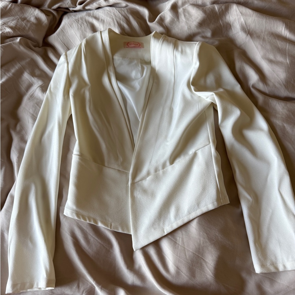 Blush Cream Women's Blazer